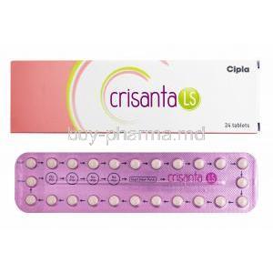 Crisanta LS, Ethinyl Estradiol/ Drospirenone