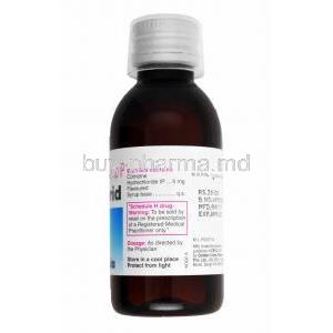 Alerid Syrup 60ml, Cetirizine composition