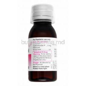 Alerid Syrup 30ml, Cetirizine composition