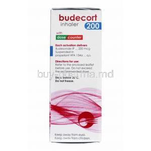 Budecort Inhaler, Budesonide 200mcg compositoin