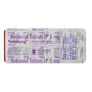 Nebilong, Nebivolol 5 mg, Tablet, Sheet information