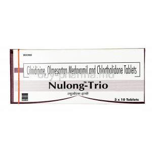 Nulong Trio, Olmesartan / Cilnidipine / Chlorthalidone