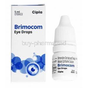 Brimocom Eye Drops, Timolol/ Brimonidine