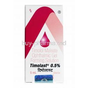 Timolast Opthalmic Gel, Timolol