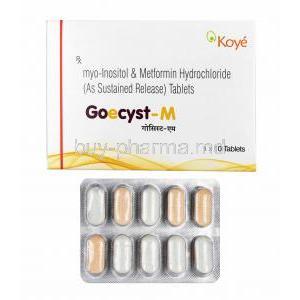 Goecyst-M, Myo-Inositol/ Metformin Hydrochloride