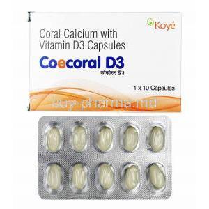 Coecoral D3, Calcium/ Vitamin D3