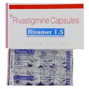 Rivamer, Generic  Exelon, Rivastigmine 1.5 mg Sun Pharma