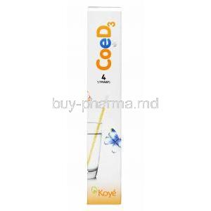 Coe D3 Straw, Cholecalciferol