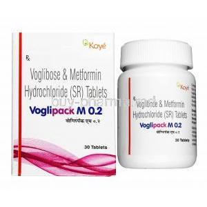 Voglipack M, Metformin/ Voglibose