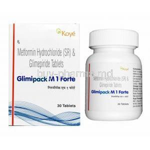 Glimipack M Forte, Glimepiride/ Metformin