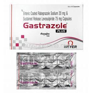 Gastrazole Plus, Levosulpiride/ Rabeprazole