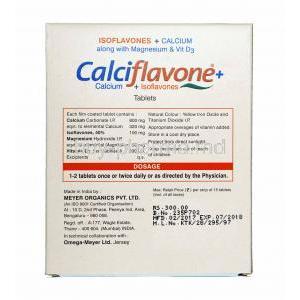 Calciflavone Plus composition