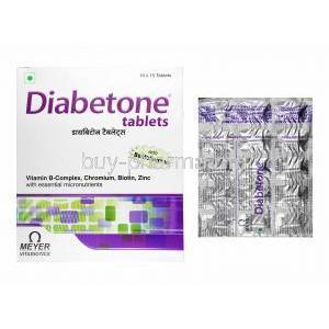 Diabetone, Antioxidant/ Multivitamins/ Multimnerals