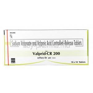 Valprid CR, Sodium Valproate