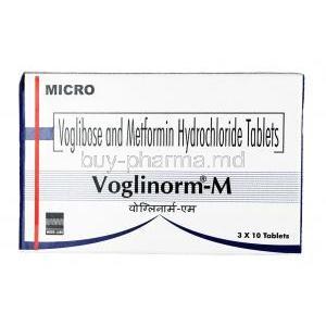 Voglinorm M,  Metformin / Voglibose