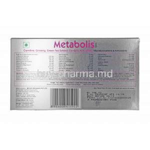 Metabolis, composition