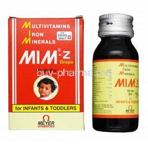 MIM-Z Drops, Multimineral/ Multivitamin