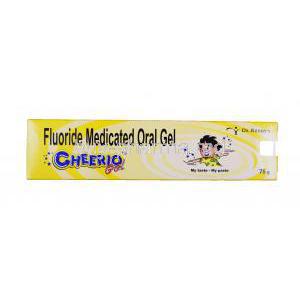 Cheerio Gel, Fluoride Medicated Oral Gel 75g Box