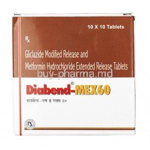 Diabend-MEX, Gliclazide / Metformin