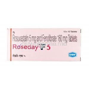 Roseday F, Fenofibrate / Rosuvastatin