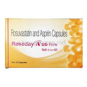 Roseday A  Forte, Rosuvastatin / Aspirin