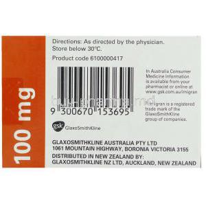 Imigran 100 Mg Box Information