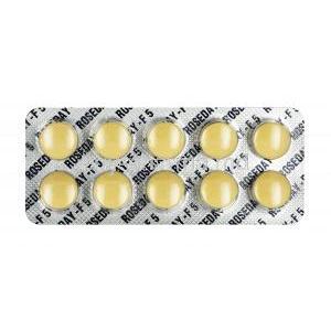 Roseday F, Fenofibrate 160mg / Rosuvastatin 5mg, Tablet,Sheet