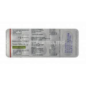 Acebrobid SR, Acebrophylline 200mg tablet back