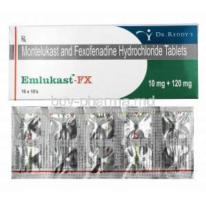 Emlukast-FX, Montelukast/ Fexofenadine