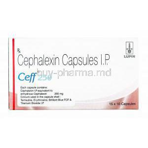 Ceff, Cephalexin 250mg