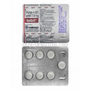 Tebif, Terbinafine tablets