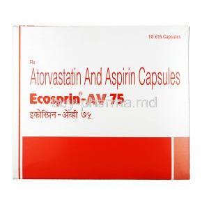 Ecosprin AV, Aspirin / Atorvastatin
