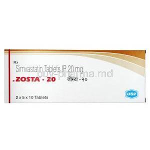 Zosta, Simvastatin