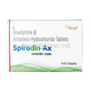 Spirodin AX, Doxofylline / Ambroxol