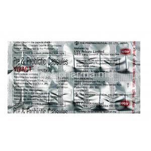 Vibact, Probiotic, Capsule, Sheet information