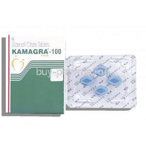 Kamagra Gold, Sildenafil Citrate 100mg Tablets