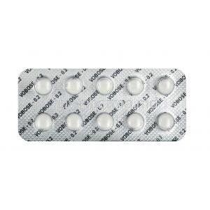 Vobose, Voglibose 0.2mg, Tablet, Sheet