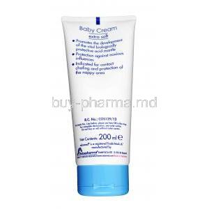 Sebamed Baby Cream Extra Soft 42% natural lipids, panthenol, allantoin, chamomile, Cream 200ml, Tube information