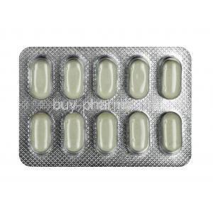 Spirodin-AB, Doxofylline 400mg / Acebrophylline 100mg, Tablet, Sheet