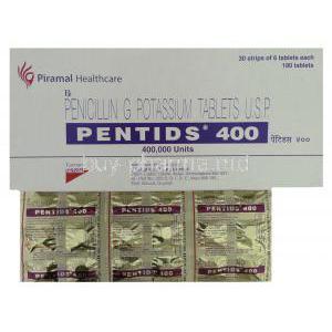 Pentids 400, Penicillin G Potassium Tablets