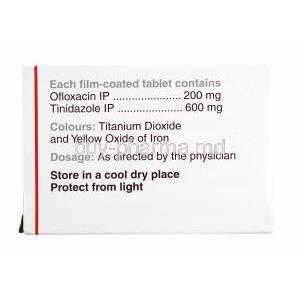 Oflox-TZ, Ofloxacin and Tinidazole composition