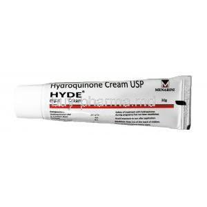 Hyde, Hydroqinone Cream 3% 30g tube information