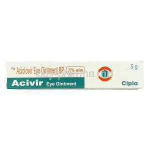 Acivir, Generic  Zovirax, Acyclovir Eye Ointment