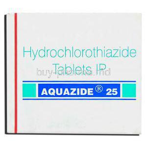 Aquazide , Generic Esidrex,  Hydrochlorothiazide 25 Mg Tablet (Sun Pharma)