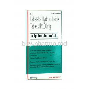 Alphadopa L, Labetalol box