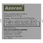 Azoran, Azathioprine 50mg Box Information