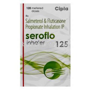 Seroflo, Salmeterol/ Fluticasone Propinate 25 Mcg/ 125 Mcg Inhaler (Cipla)