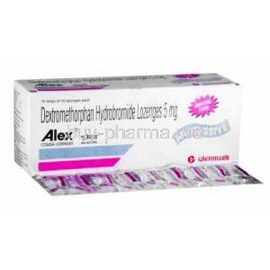 Alex Cough Lozenges, Dextromethorphan Hydrobrom