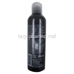 Beaphar Shampoo for Black Coated Dogs, bottle back