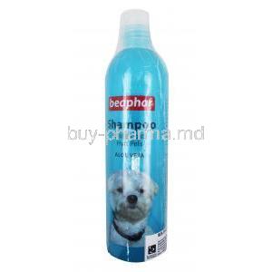 Beaphar Shampoo for White Coated Dogs, bottle front